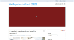 Desktop Screenshot of fivet-procreazione-blog.com