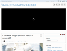 Tablet Screenshot of fivet-procreazione-blog.com